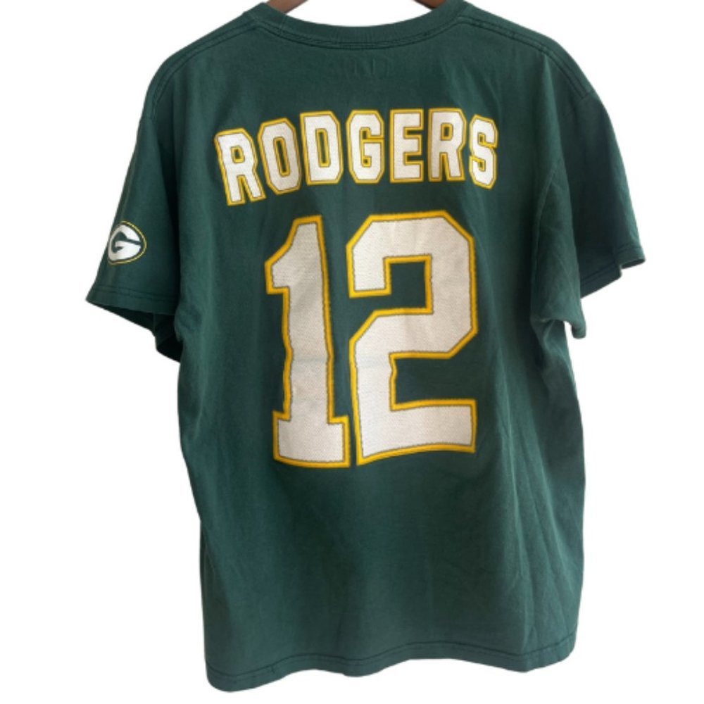 AARON RODGERS GREEN BAY PACKERS T-Shirt Men's Large